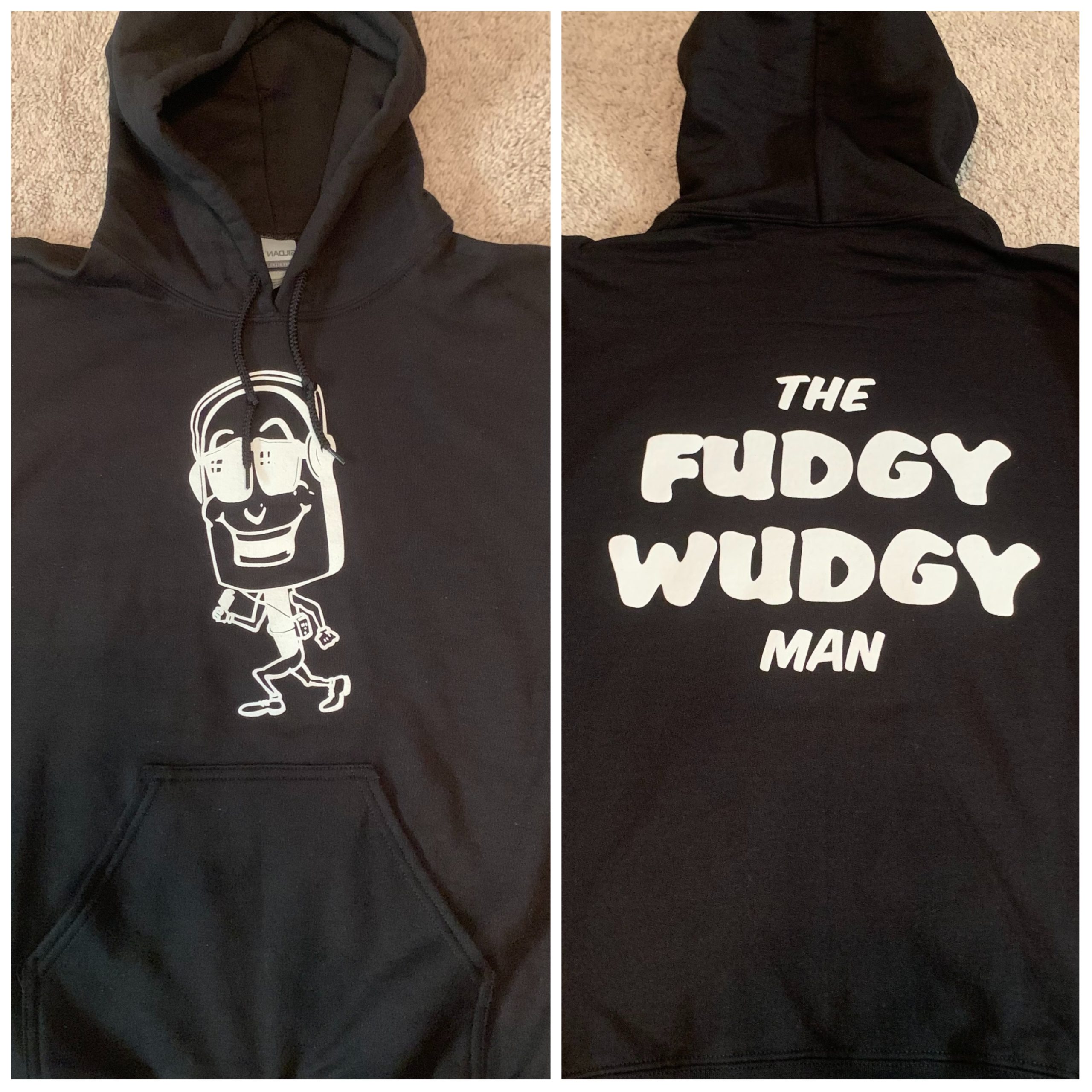 Black Man | Hooded Wudgy The Fudgy Sweatshirt –